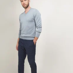 Montagut Cotton cashmere V-neck sweater - Brent