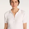 Montagut Cotton dress with polo collar - JACEE