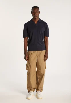 Montagut Cotton linen polo shirt - Iouri