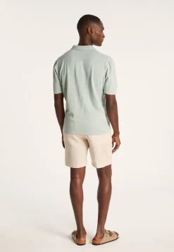 Montagut Cotton linen polo shirt - Iouri