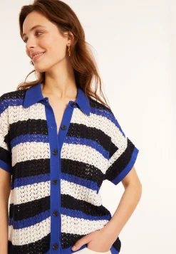 Montagut Cotton openwork blouse - Merlin