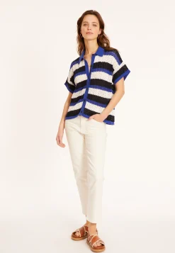 Montagut Cotton openwork blouse - Merlin