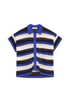 Montagut Cotton openwork blouse - Merlin