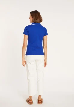 Montagut 100% cotton polo shirt - Blooma