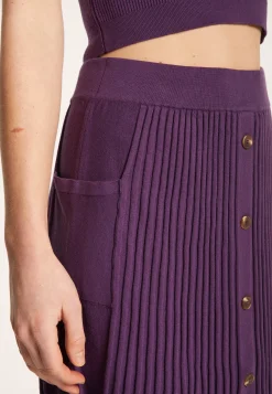 Montagut Cotton Polyamide Skirt - Lorenza