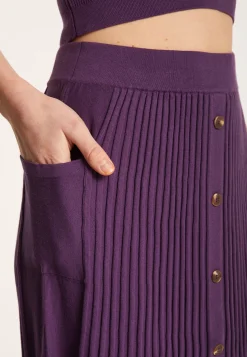 Montagut Cotton Polyamide Skirt - Lorenza