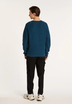 Montagut Cotton raglan sleeve sweater - Pepino