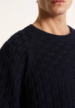 Montagut Cotton raglan sleeve sweater - Pepino