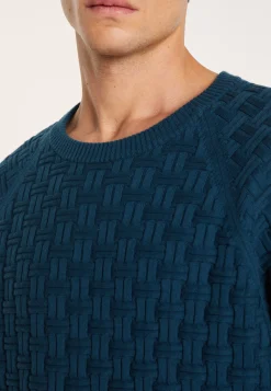 Montagut Cotton raglan sleeve sweater - Pepino