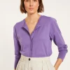 Montagut Cotton round neck cardigan - Manel