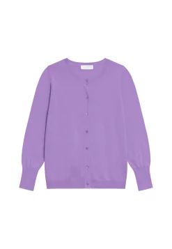 Montagut Cotton round neck cardigan - Manel