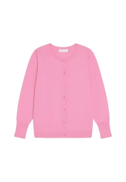 Montagut Cotton round neck cardigan - Manel