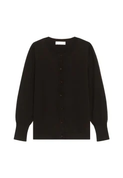 Montagut Cotton round neck cardigan - Manel