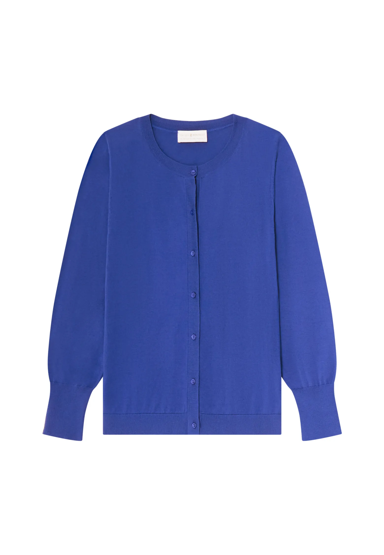 Montagut Cotton round neck cardigan - Manel