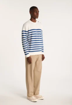 Montagut Cotton sailor sweater - Iris