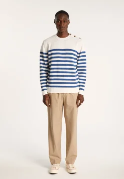 Montagut Cotton sailor sweater - Iris