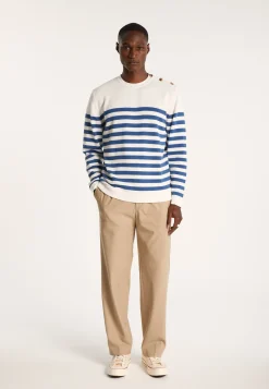 Montagut Cotton sailor sweater - Iris