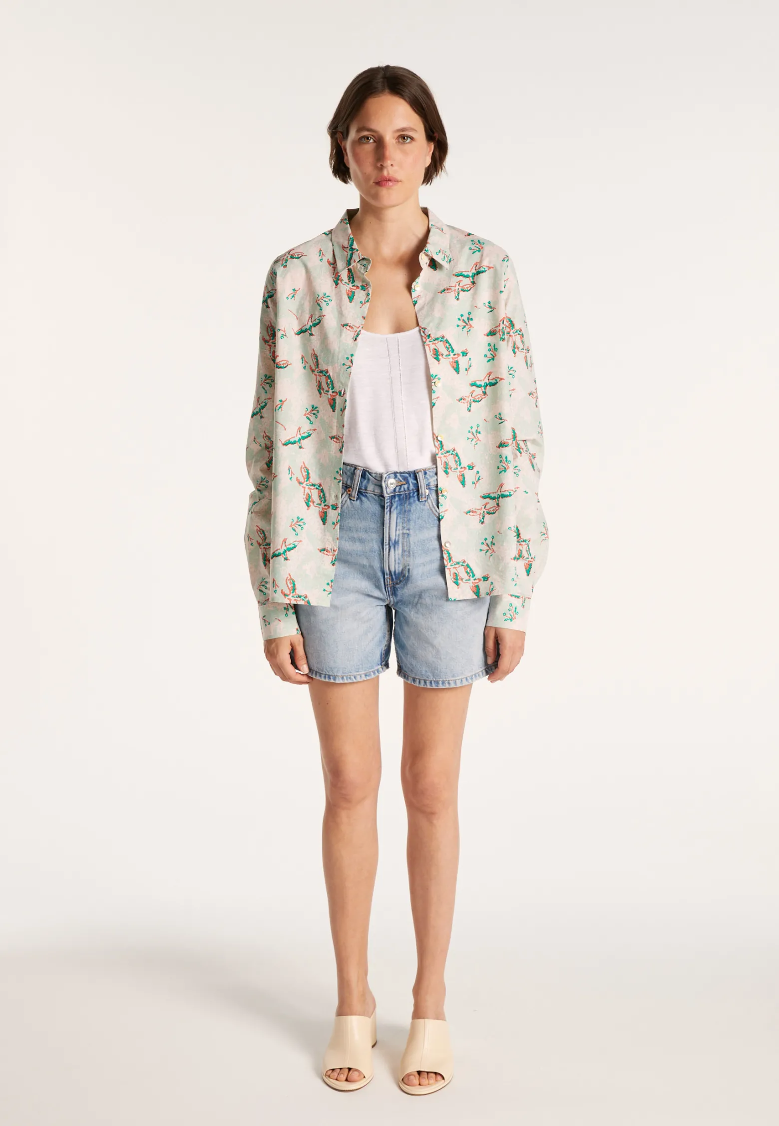 Montagut Cotton shirt - MALAISIE