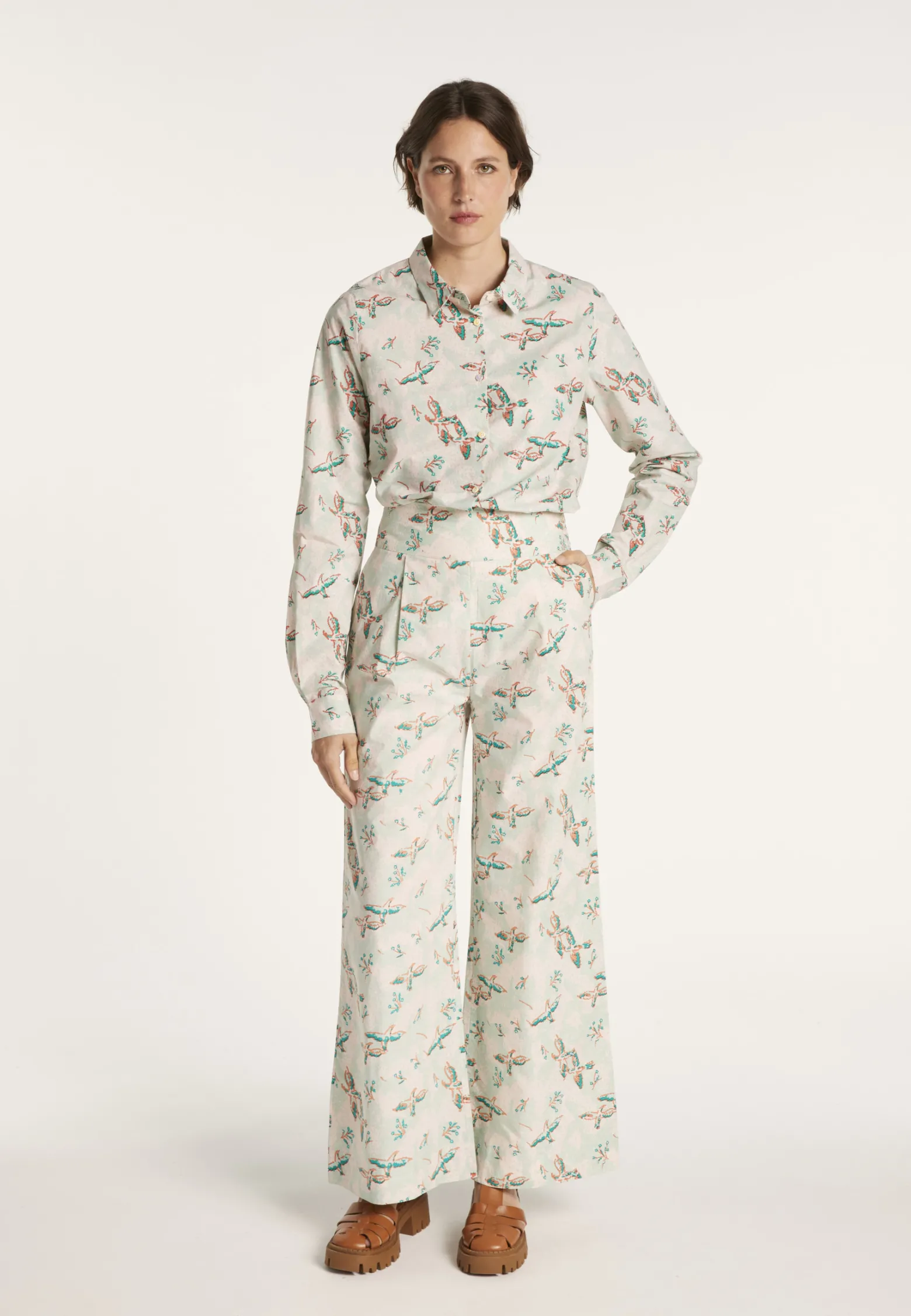Montagut Cotton shirt - MALAISIE