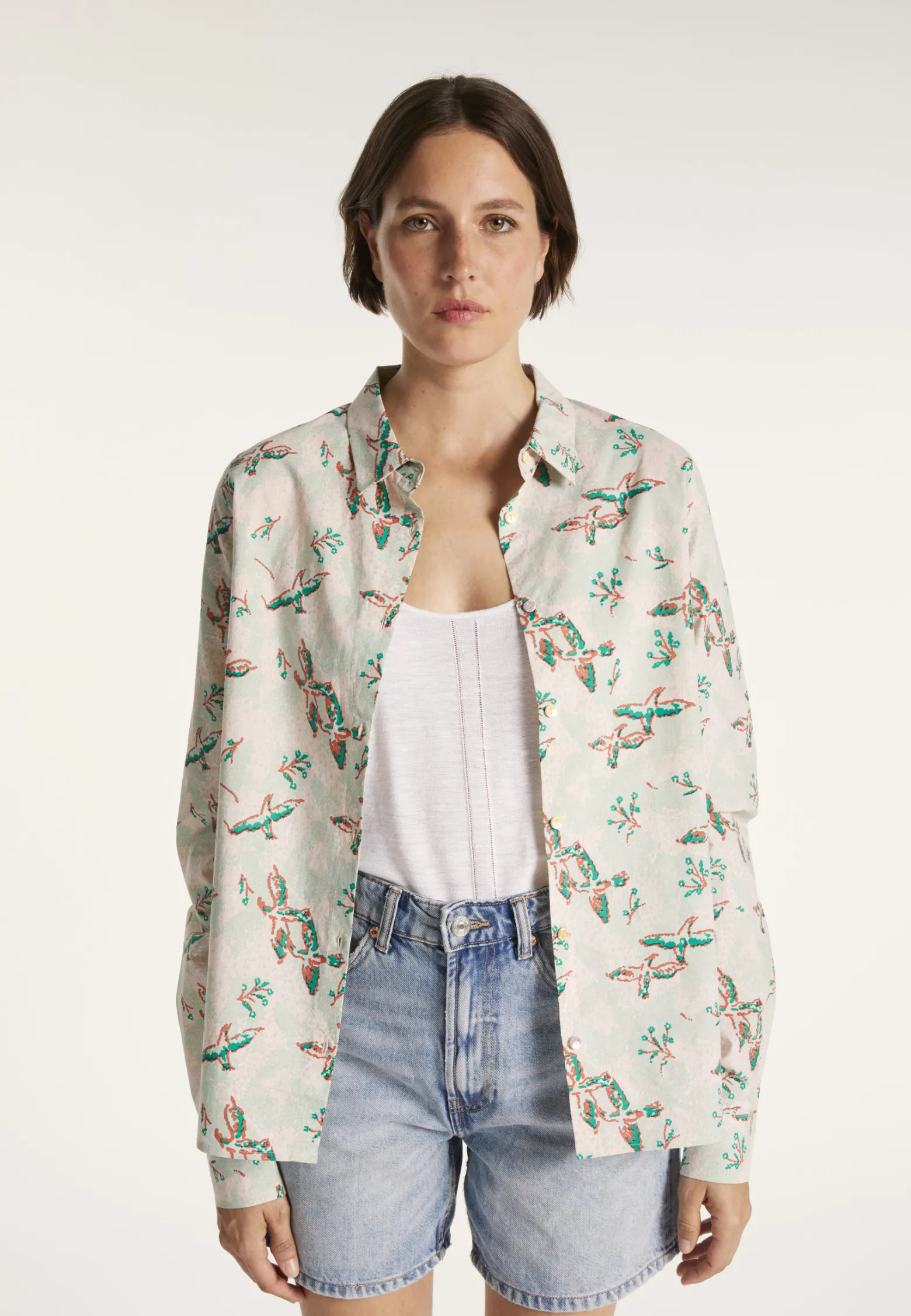 Montagut Cotton shirt - MALAISIE
