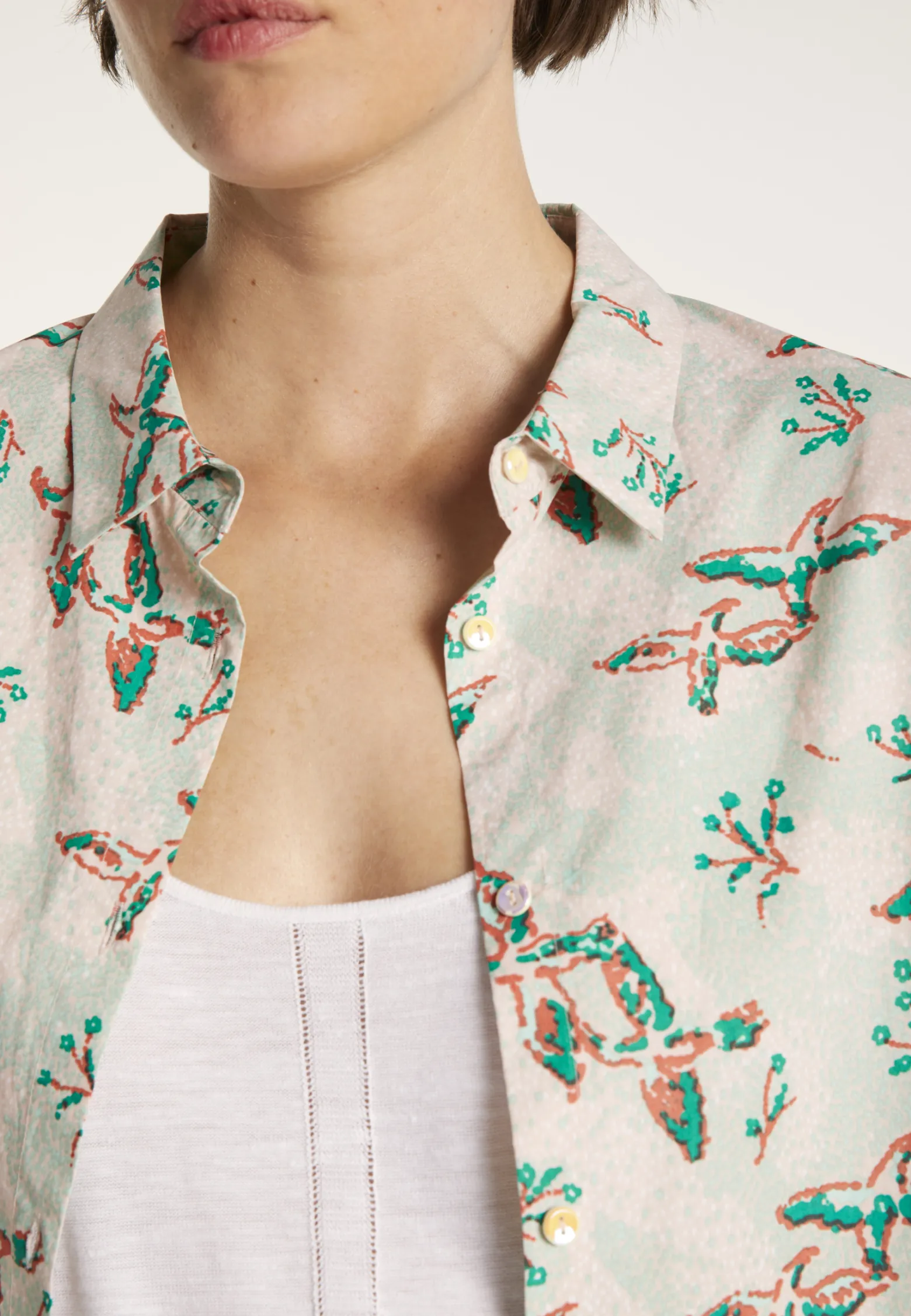 Montagut Cotton shirt - MALAISIE