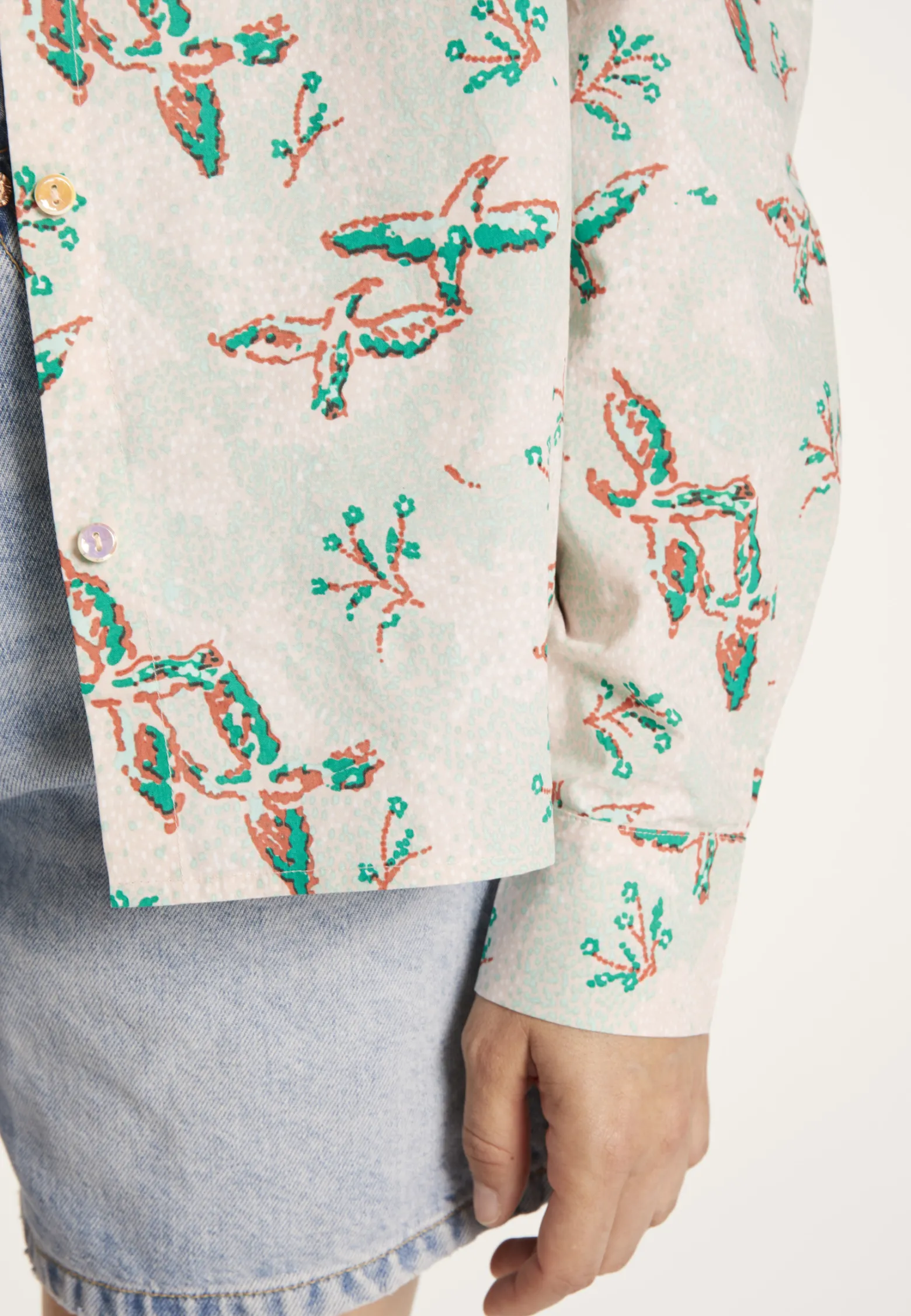 Montagut Cotton shirt - MALAISIE