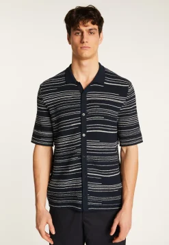Montagut Cotton shirt - Marino
