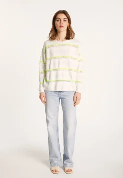 Montagut Cotton striped sweater - Luna