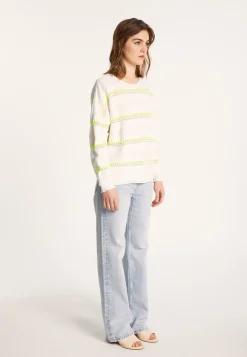 Montagut Cotton striped sweater - Luna