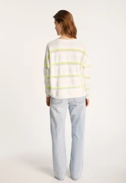Montagut Cotton striped sweater - Luna