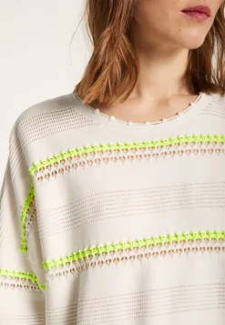 Montagut Cotton striped sweater - Luna