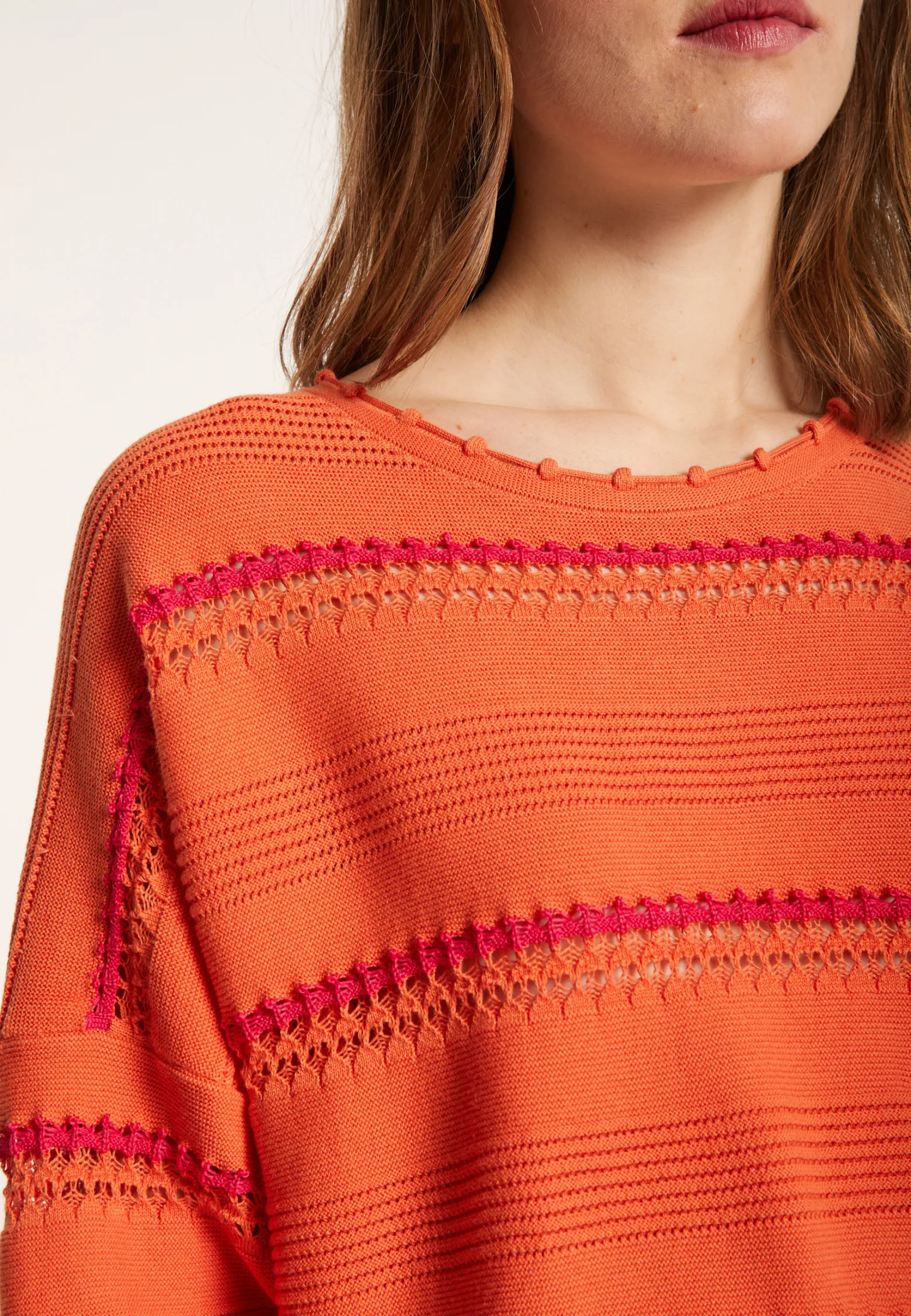 Montagut Cotton striped sweater - Luna