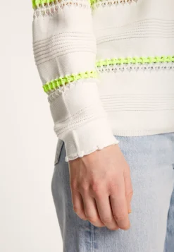 Montagut Cotton striped sweater - Luna