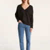 Montagut Cotton sweater with batwing sleeves - Lison