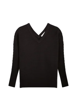 Montagut Cotton sweater with batwing sleeves - Lison