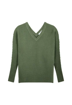 Montagut Cotton sweater with batwing sleeves - Lison