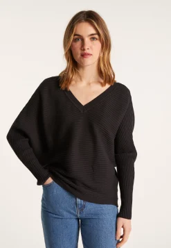 Montagut Cotton sweater with batwing sleeves - Lison