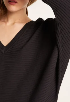 Montagut Cotton sweater with batwing sleeves - Lison