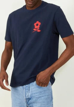 Montagut Cotton T-shirt with logo - Bahut