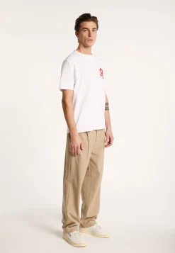 Montagut Cotton T-shirt with logo - Bahut