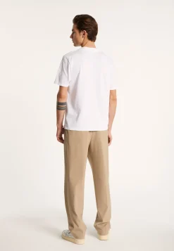 Montagut Cotton T-shirt with logo - Bahut