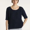 Montagut Cotton velvet jumper - MARCELIN