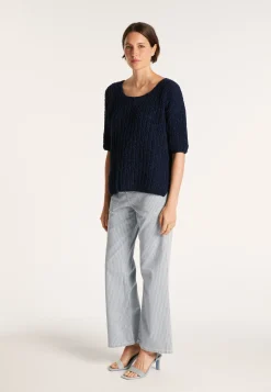 Montagut Cotton velvet jumper - MARCELIN