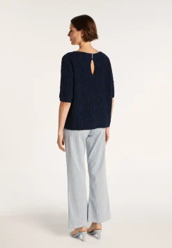 Montagut Cotton velvet jumper - MARCELIN