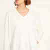Montagut Cotton V-neck sweater - Meve