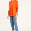 Montagut Cotton V-neck sweater - Meve