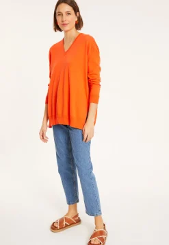 Montagut Cotton V-neck sweater - Meve
