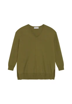 Montagut Cotton V-neck sweater - Meve