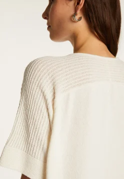 Montagut Cotton V-neck T-shirt - Devy