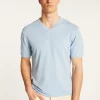 Montagut Cotton V-neck T-shirt - Malo